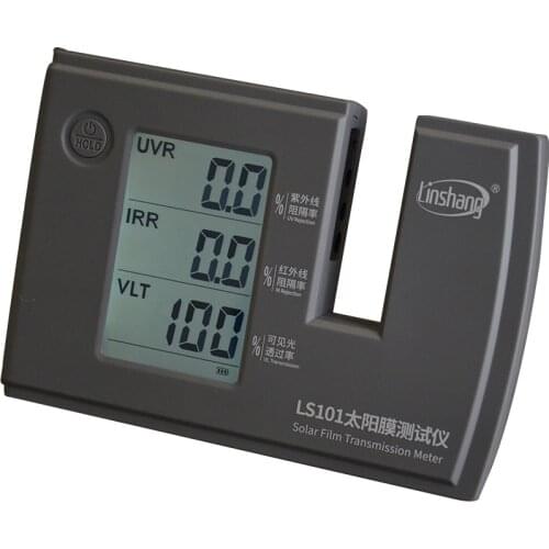 Transmission Meter Solar Film Window Tint Infrared 950nm Ultraviolet 365nm rejection Visible light 550nm Transmission tester