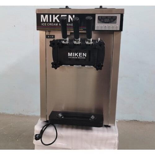 Commercial Soft Ice Cream Machine Desktop Mini Ice Cream Freezer High Expansion Ice Cream Maker Machine