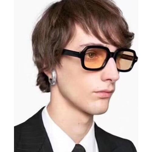 Oval WomenS Sunglasses Trending Products 2021 Glasses Trendy American Style Uv400 Brown Lens Lunette Anti-Glare Glasses Car Fem