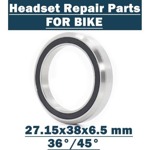 MH-P09K Bearing 27.15*38*6.5mm 36/45 ( 1 PC ) Balls Bicycle 1 Inch Headset Repair Parts Ball Bearings