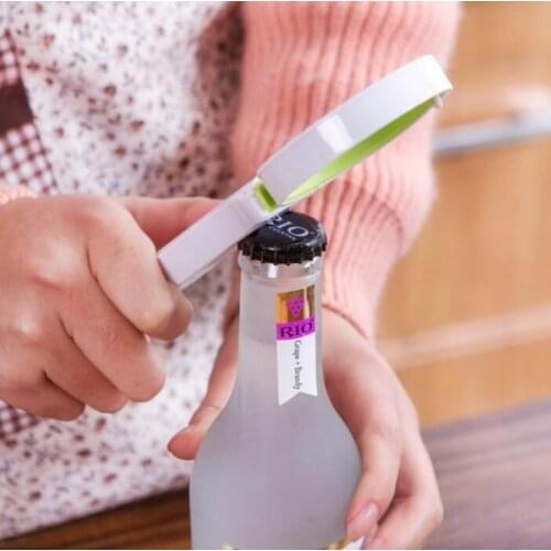 3 in 1 Multifunction Plastic Screw Cap Jar Bottle Wrench Opener Anti-Slip Handle Kitchen for Beer Bottle Jar Opener LX1003