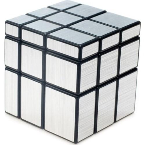 2018 New Classic Magic Toy Mirror Cube Block Puzzle Speed Cube Learning&Educational Puzzle Cubo Metal sticke Toys For Children