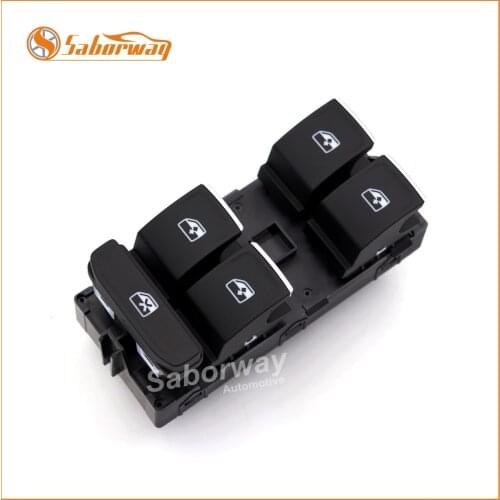 Saborway Driver Side Window Master Control Switch For Golf 7 MK7 Touran Tiguan 5GG959857A 5GG959857C