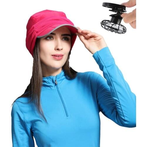 Air Cooler Summer Sun Energy Outdoor Traveling Camping Fishing Climbing Portable Mini Solar Panel Fan With Clip