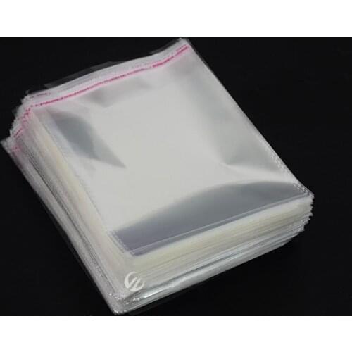 Clear Resealable BOPP/Poly Bags 7x10cm, 7x12cm Transparent Opp Bag Packing Plastic Bags Self Adhesive Seal