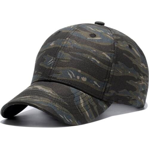 Adjustable Golden Gold Metal Buckle Field Camouflaged Camo Military Adult Cap Men Fashion Flat Bill Snapback Baseball Army Hat