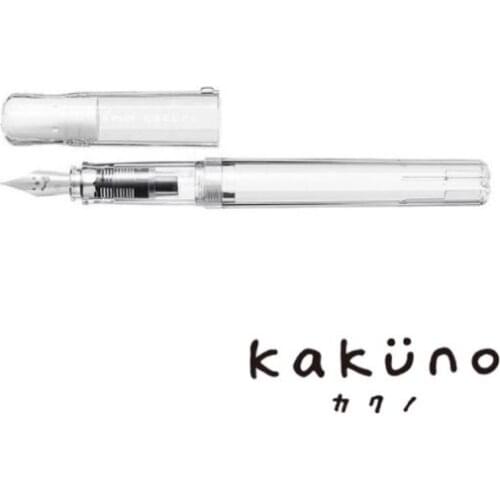 Pilot FKA-1SR New Style Tongue Out Smile Face Kakuno Transparent Fountain Pen Demonstrator Fountain Pen