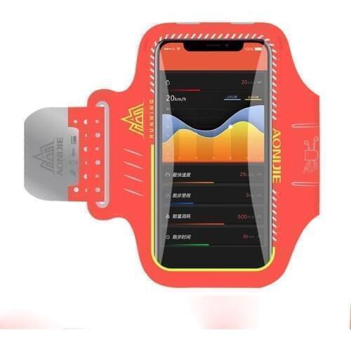 Arm sleeve cuff neoprene sport running bike cycling Gim for Oukitel K10000 Pro Dual LTE