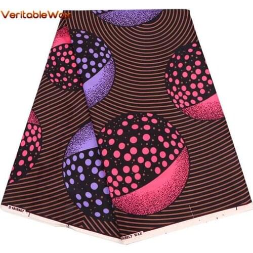 Africa Nigerian prints fabric patchwork veritablewax check Ankara tissu sewing dress crafts DIY textile 100% Polyester FP6157