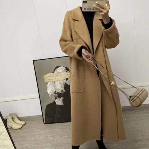 Женские шерстяные пальто TOPINEUP China At AliExpress