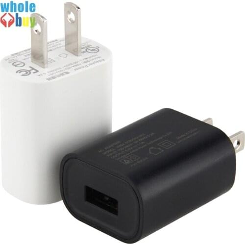 100pcs 5V 1A USB Charger Universal Phone Charger Safe Frosted Shell AH UL & FCC Power Adapter Charging Mobile Phone Wall Charger