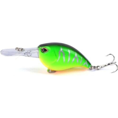 1PCS Wobblers Quality Crankbait Simulation Fishing Lure 6.3cm 5.4g Jerkbait Floating Hard Bait Bass Carp Pesca Fishing Tackle