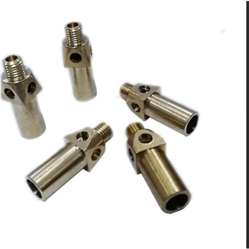 5 PCS Brass Cast Iron Jet Burner Natural Gas Nozzle Cooking Stove Nozzles
