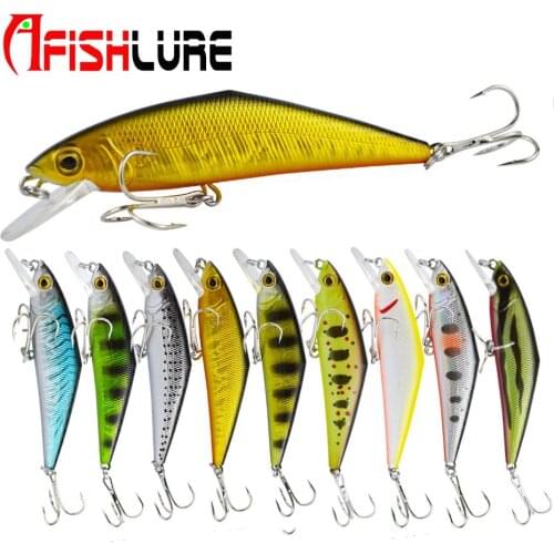 New D-contact Minnow 66mm 8g Plastic Hard Bait swimbait ABS Fishing Bait leurre souple peche leurre leurres nouveaute