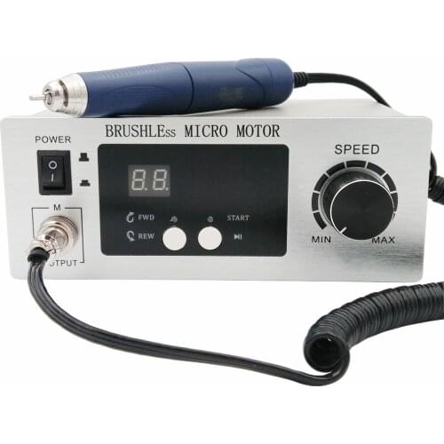 Dental Lab Machine Brushless Micro motor Jewellery engraving Micromotor Polishing machine Unit with handpiece