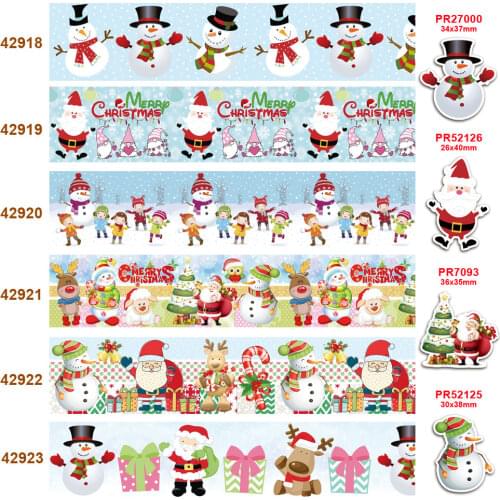 Free shipping 10 yards cartoon printed grosgrain ribbon 42918