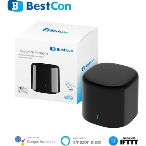 BroadLink BestCon RM4C Mini Wifi IR Wireless Universal Remote Controller Smart Home Works with Alexa Google Assistant IFTTT
