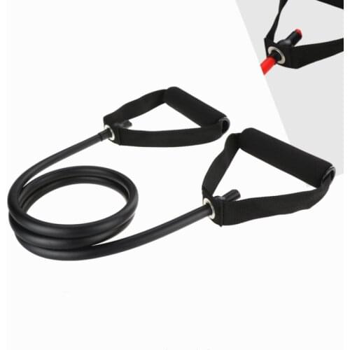 120cm Yoga Pull Rope Elastic Resistance Bands Fitness Crossfit Workout Exercise Tube Practical Training Rubber Tensile Expander