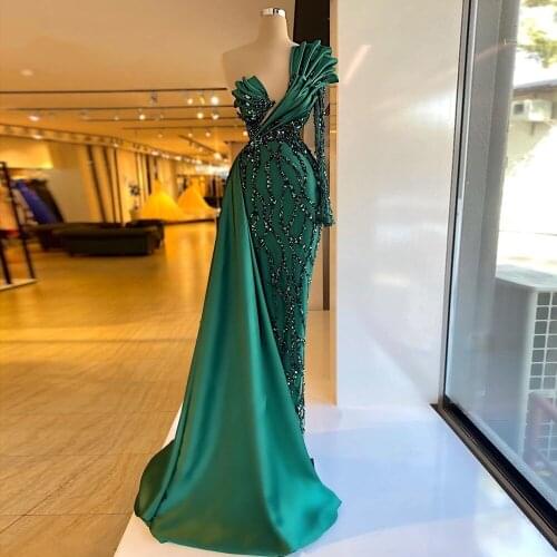 Faiokaver Womens One Shoulder Evening Dresses