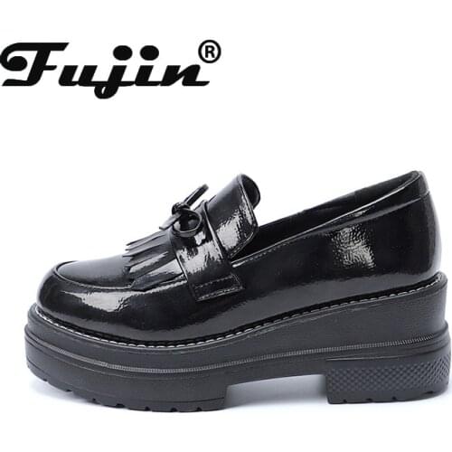 Женские оксфорды Fujin China At AliExpress