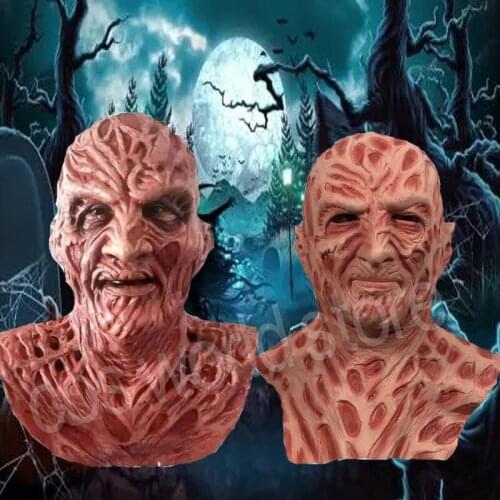 Killers Jason Mask For The Halloween Party Costume Freddy Krueger Horror Movies Haunted House Latex Mask Cosplay Props Unisex