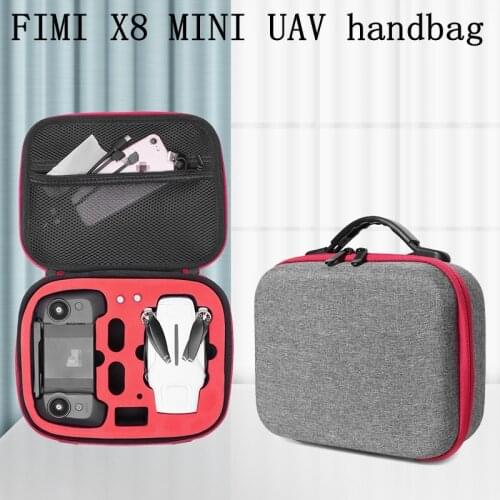 Nylon Drone Storage Pouch Travel Portable Case Carrying Storage Bag for FIMI X8 Mini Drone Remote Control Shockproof Tote Bag