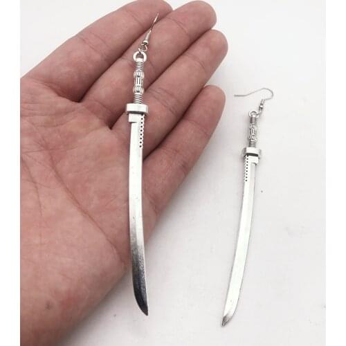 New Style Samurai Sword Earrings, Samurai Personalizeds Earrings