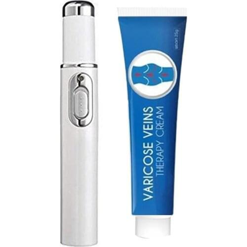 25g Varicose Vein Soothing Cream With Treatment Pen For Shrink Pores Relieve Pain Face Body Cream