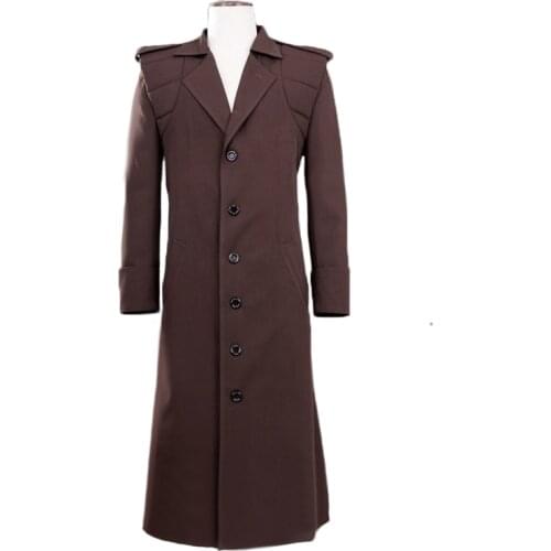 Jacket!Game Metal Gear Solid Liquid Snake Cosplay Costume Cool Trench Coat Only Halloween Costume Unisex