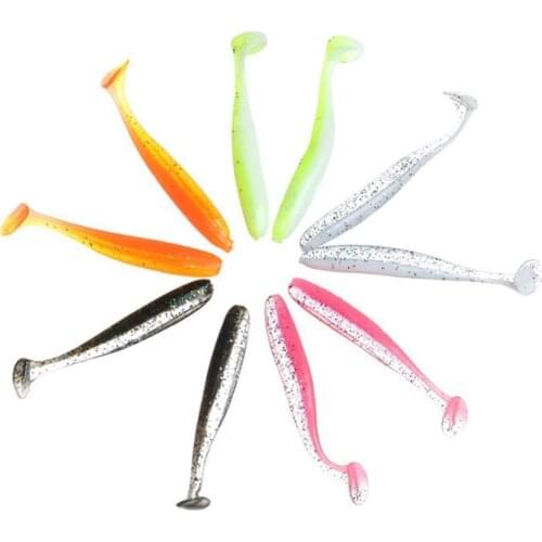Rainbow Fish Bait Soft Lures Silicone Bait 7cm 2g Goods Artificial Fishing Tackle For Fishing Sea Wobblers Sea Fishing D3I7