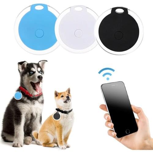 Gps Dog Tracker Mini Pet Smart Gps Tracker Dog Cat Anti-Lost Bluetooth Locator Tracer Kids Wallet Collar Accessories Key Finder