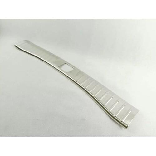 For Nissan Tiida Pulsar C13 2014 2015 2016 Stainless Steel Inner Rear Bumper Protector Sill Trunk Trim accessories Car styling