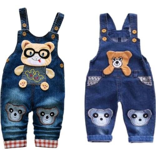 XJYIYUANLC Denim Overalls For Girls