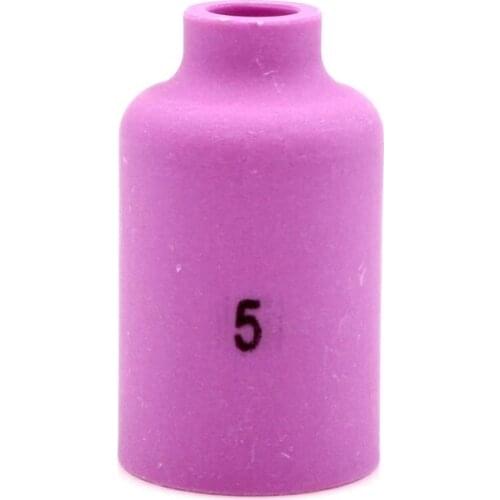 10-PK 54N17 #5 Alumina Nozzle Gas Lens Ceramic Cups for TIG Welding Torch WP-17 WP-18 WP-26