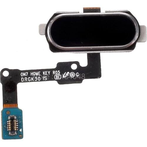 10pcs/lot For Samsung Galaxy J7 Prime / On7 (2016) G610 Fingerprint Sensor Home Return Key Menu Button Flex Cable