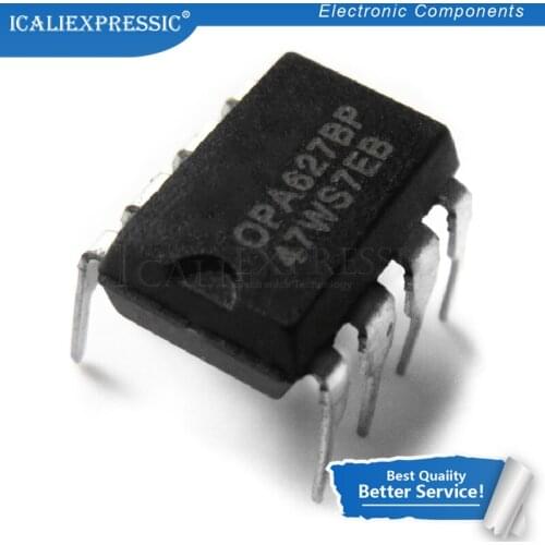 10PCS OPA627BP DIP8 OPA627B DIP OPA627 DIP-8 Precision High-Speed Difet OPERATIONAL AMPLIFIERS