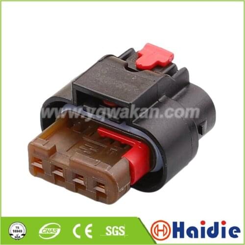 2sets 4pin auto wiring harness plug cable electric plug connector 1-1456426-6