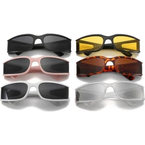 2021 New Fashion Square Men Women Sunglasses Bicycle Cycling Glasses With Mirror Legs Vintage Luxury Classic Sun Glasses UV400