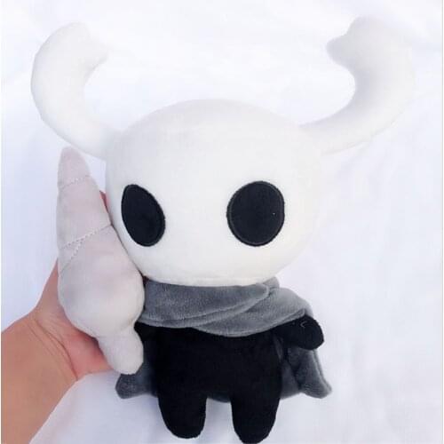 30cm Hot Game Hollow Knight Plush Toys Figure Ghost Plush Stuffed Animals Doll Brinquedos Kids Toys For children Christmas Gift