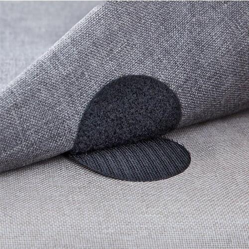 5PCs Seamless Double-sided Fixed Velcro Adhesive Sofa Bed Sheets Rug Table Cloth Anti-running Anti-slip Floor Home Decoration