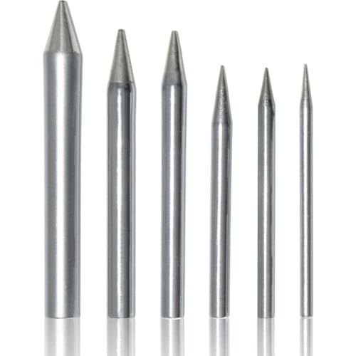 5Pcs/Set Soldering Iron Tip 30W 60W 100W 150W High Power Lead-free Welding Tips Replacement Solder Head Universal Standard