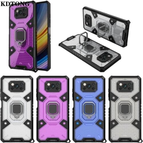 Armor Phone Case for Xiaomi 11 Pro Ultra Lite 10S 10T X3 NFC Shell Folded Magnetic Holder Shockproof Full Protect Back Cover
