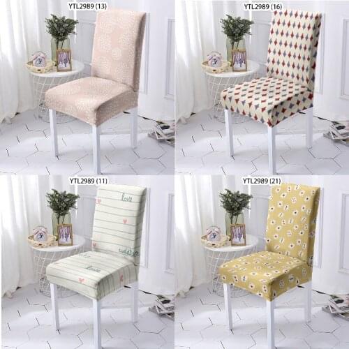 Geometric stripe printing office chair cover chair covers wedding chair covers spandex chair covers dining room kitchen Home