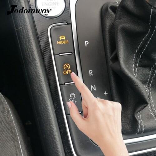 For Volkswagen Tiguan Mk2 2017 2019 Car Engine Switch Automatic Start Stop Shut-Off Device One Button Setting Start-Stop Closer