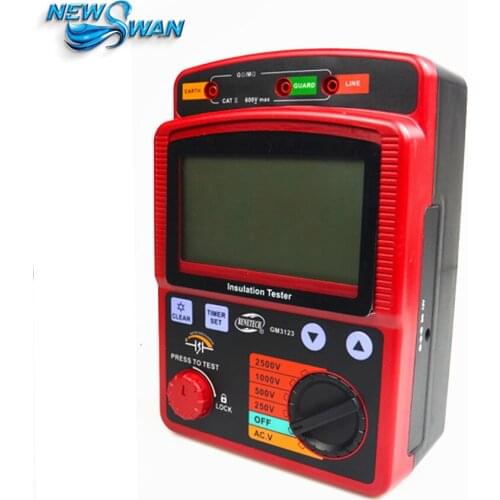 GM3123 2500V High voltage Insulation Resistance Tester Insulation Tester