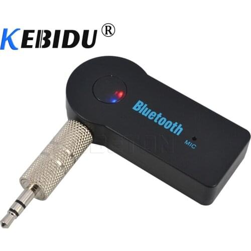 Kebidu Hot 3.5MM Jack Bluetooth AUX Audio Music Receiver Car Kit Wireless Speaker Headphone Adapter MP3 Player For Xiaomi iPhone