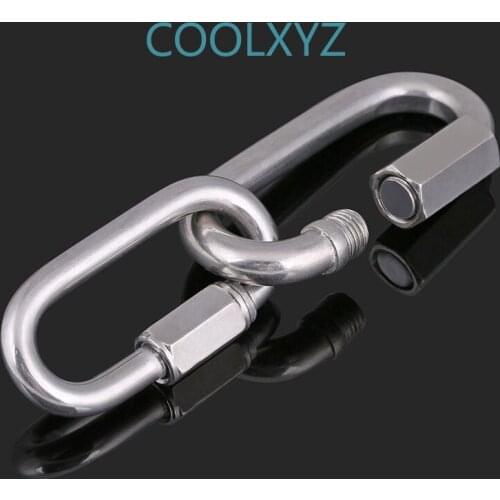 304 stainless steel quick ring Runway ring High strength solid safety climbing buckle Link ring M3.5- M12. 1PCS