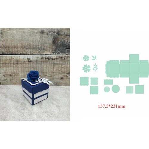 Favour Box Pop up Metal Cutting Dies For Scrapbooking Paper Card Crafts Album Embossing Decoration Model