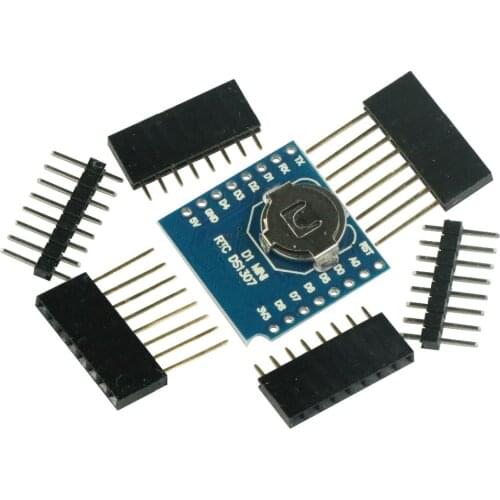 Micro SD Wemos D1 Mini Data Logger Shield + RTC DS1307 Clock For Arduino/Raspberry