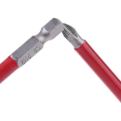 10pcs PH2 150mm Power Drill Screwdriver Bit Set Long Reach Non Slip 1/4'' Hex Screwdriver Insert Power Tool Driver Bits